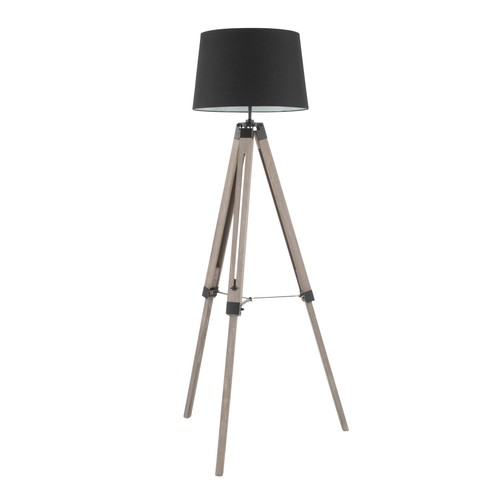 Compass 56.5" Wood Floor Lamp